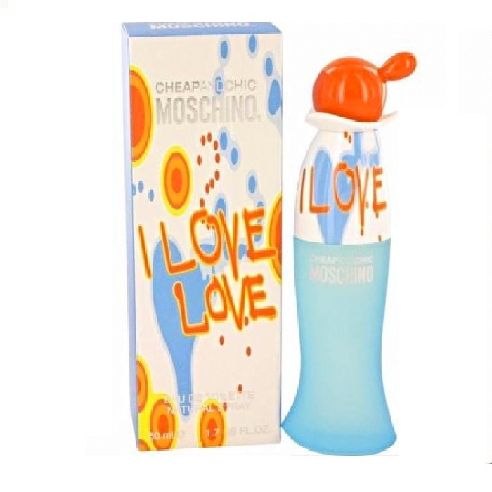 Cheap and Chic I Love Love Perfume by Moschino 1.7oz Eau De Toilette Spray for women